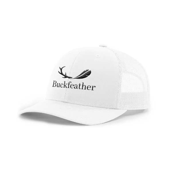 Buckfeather White Mesh Hat