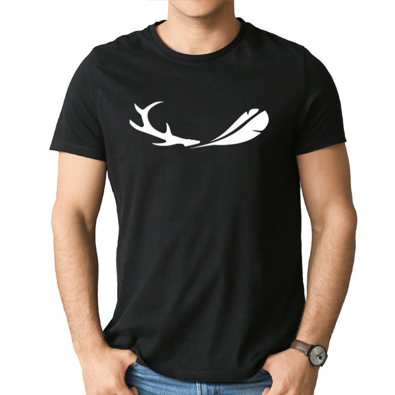 Just the Symbol - Black Tee
