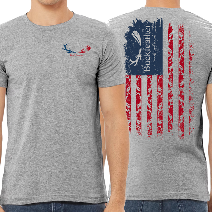 RWB Flag Back T-Shirt
