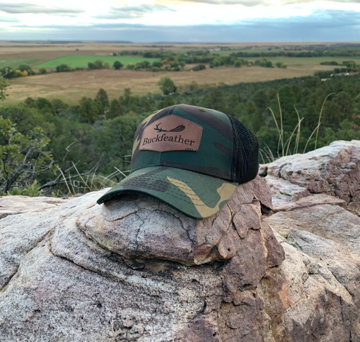 Old School Camo Mesh Hat